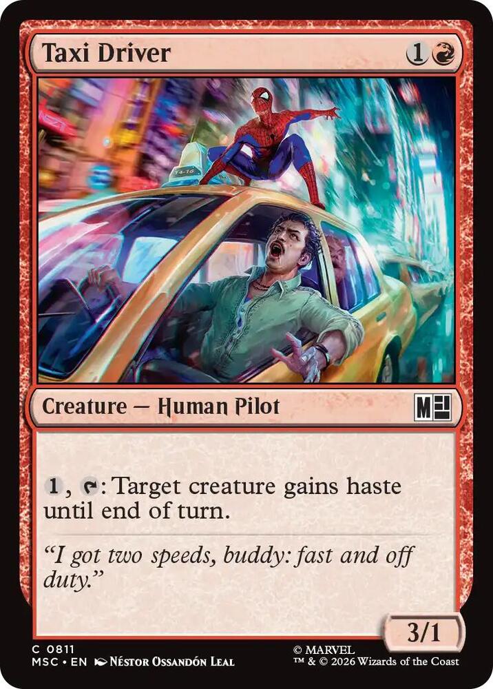 Taxi Driver 811 (Commander: Marvel Super Heroes) 