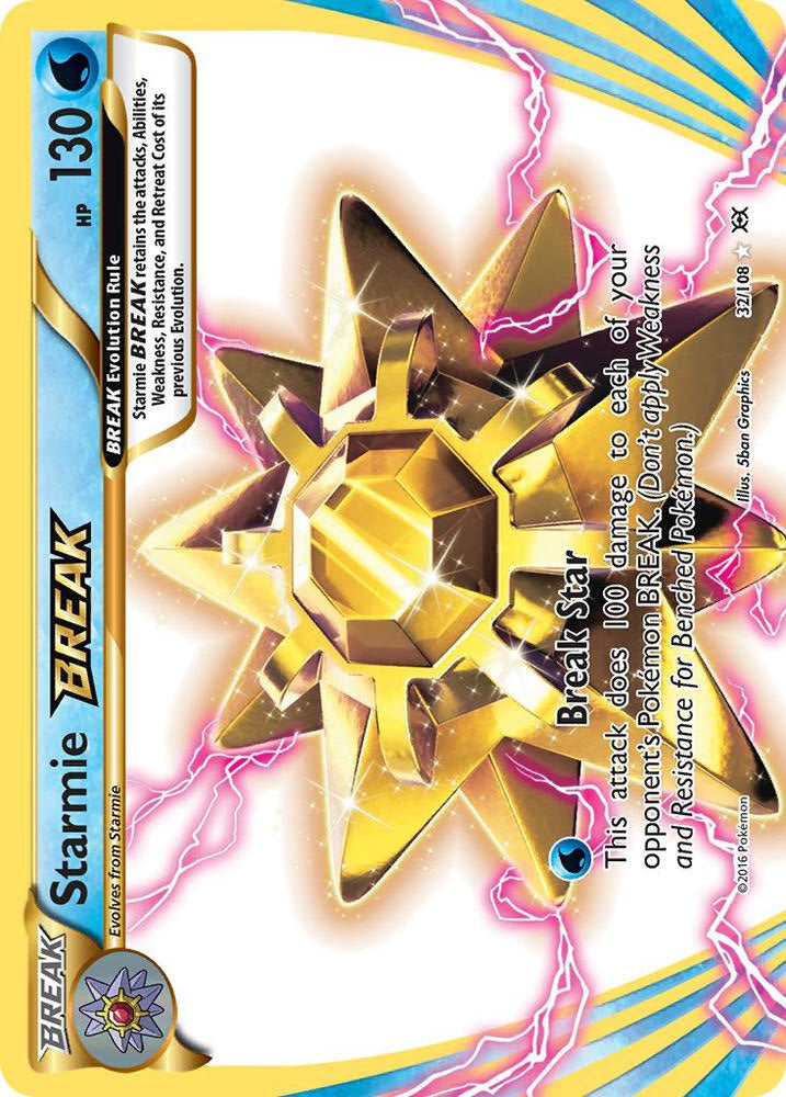 Starmie BREAK 32/108 (XY - Evolutions)  - Holofoil