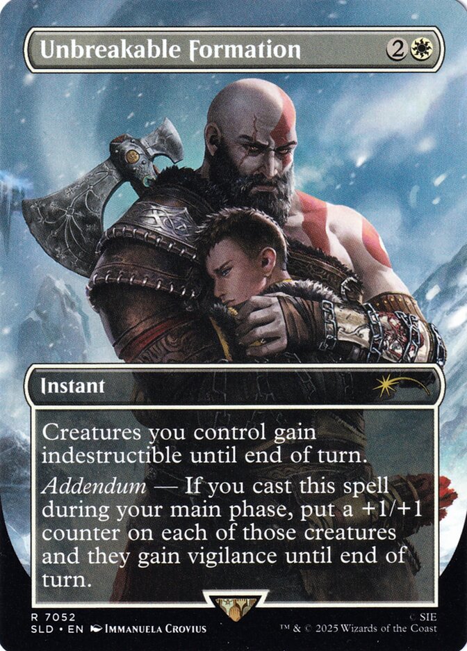 Unbreakable Formation 7052 (Secret Lair Drop Series)  - Borderless