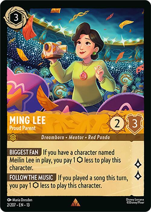 Ming Lee, Proud Parent 2/207 (Attack of the Vine!)  - Cold Foil