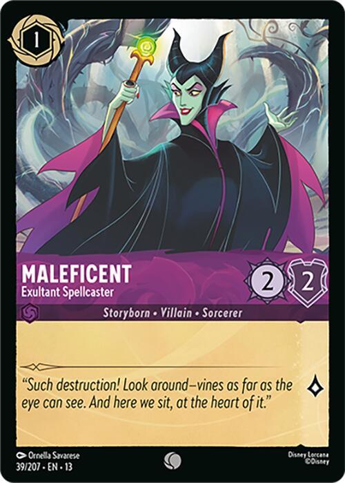 Maleficent, Exultant Spellcaster 39/207 (Attack of the Vine!) 