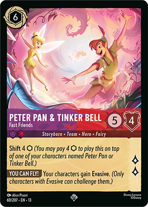 Peter Pan and Tinker Bell, Fast Friends 60/207 (Attack of the Vine!) 