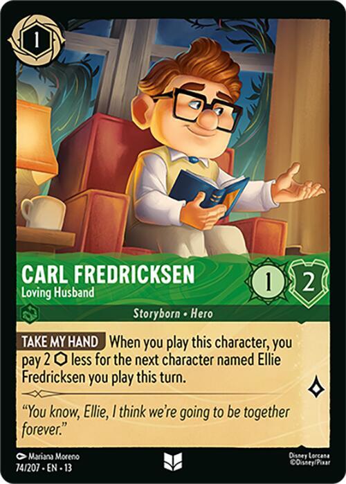 Carl Fredricksen, Loving Husband 74/207 (Attack of the Vine!) 