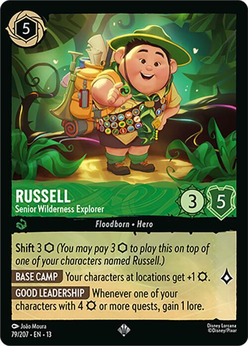Russell, Senior Wilderness Explorer 79/207 (Attack of the Vine!) 