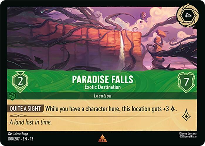 Paradise Falls, Exotic Destination 108/207 (Attack of the Vine!) 