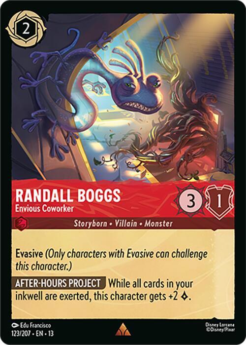 Randall Boggs, Envious Coworker 123/207 (Attack of the Vine!)  - Cold Foil