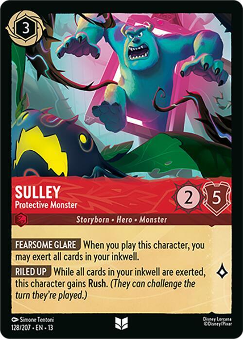 Sulley, Protective Monster 128/207 (Attack of the Vine!) 