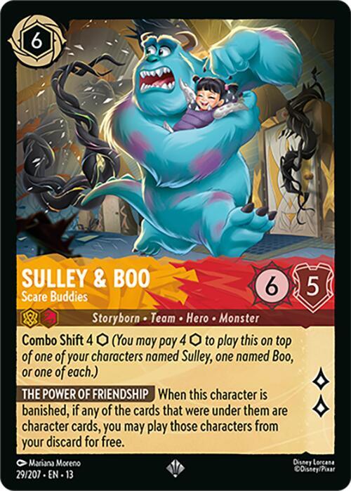 Sulley and Boo, Scare Buddies 29/207 (Attack of the Vine!) 