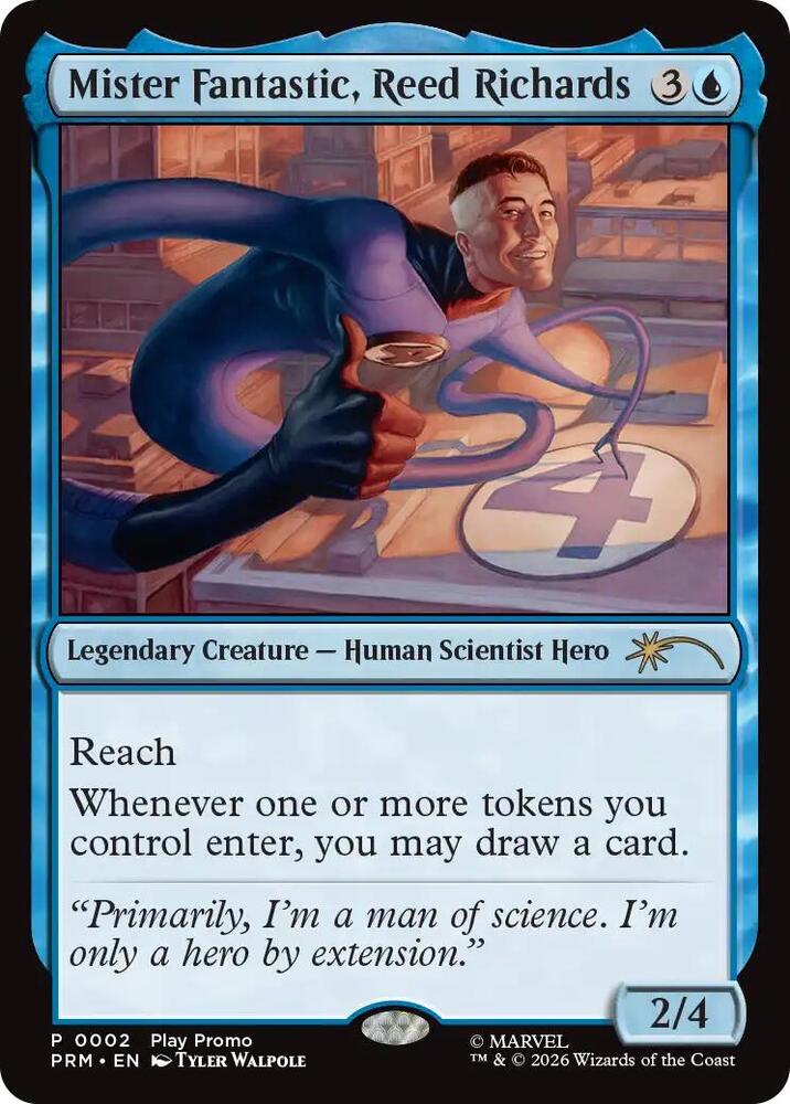 Mister Fantastic, Reed Richards 2 (Standard Showdown Promos) 