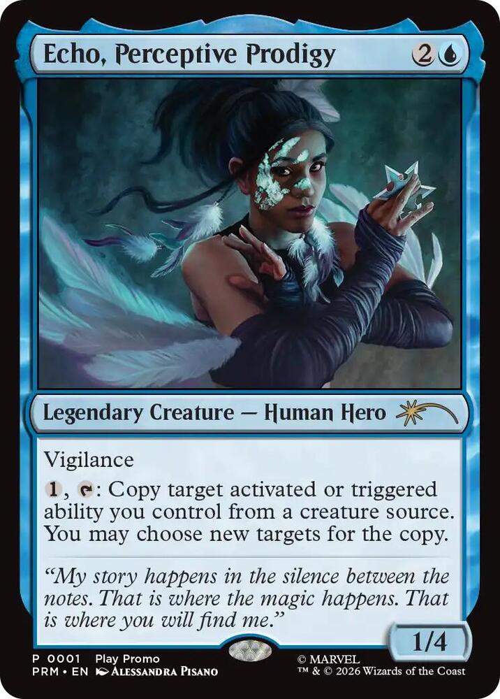 Echo, Perceptive Prodigy 1 (Standard Showdown Promos) 