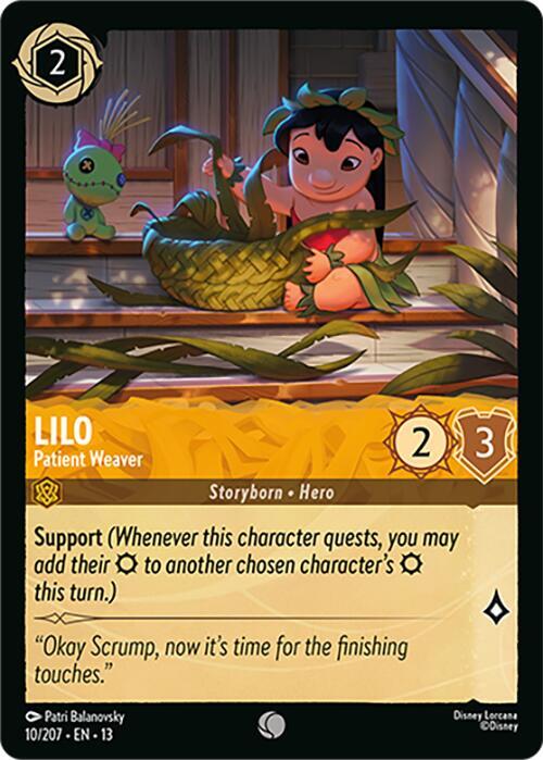 Lilo, Patient Weaver 10/207 (Attack of the Vine!)  - Cold Foil