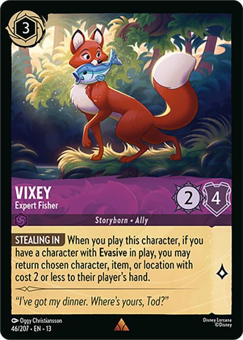 Vixey, Expert Fisher 46/207 (Attack of the Vine!) 