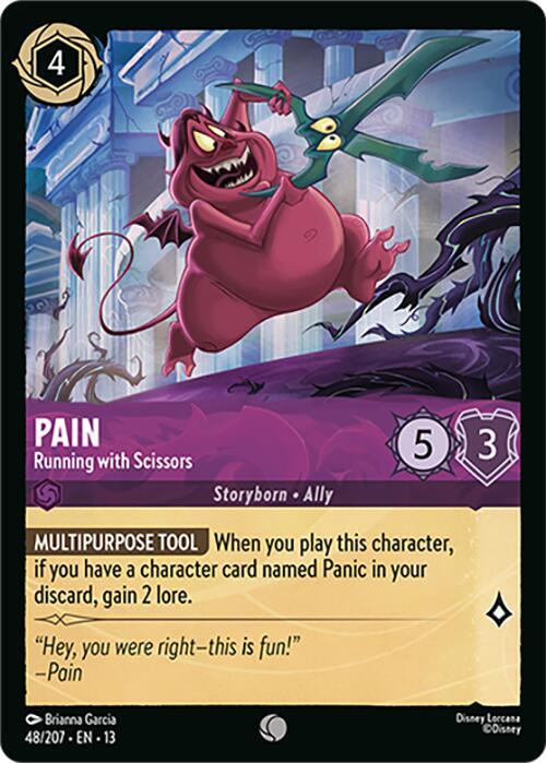 Pain, Running with Scissors 48/207 (Attack of the Vine!)  - Cold Foil