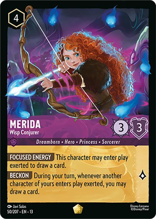 Merida, Wisp Conjurer 50/207 (Attack of the Vine!) 