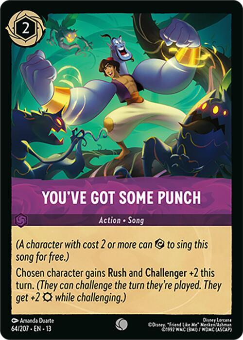 You've Got Some Punch 64/207 (Attack of the Vine!)  - Cold Foil