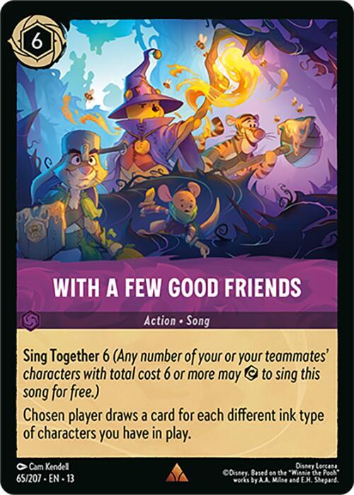 With a Few Good Friends 65/207 (Attack of the Vine!)  - Cold Foil