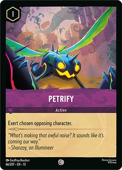 Petrify 66/207 (Attack of the Vine!)  - Cold Foil