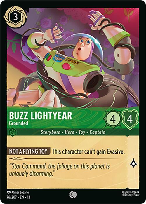 Buzz Lightyear, Grounded 76/207 (Attack of the Vine!) 