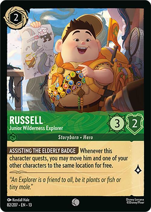 Russell, Junior Wilderness Explorer 82/207 (Attack of the Vine!) 