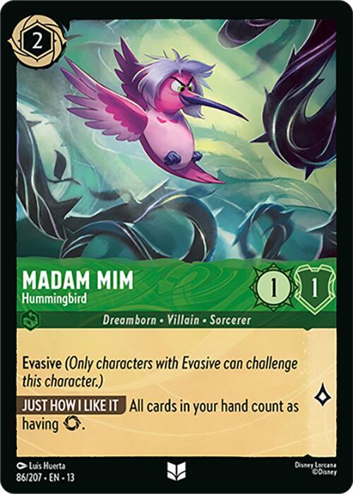 Madam Mim, Hummingbird 86/207 (Attack of the Vine!) 