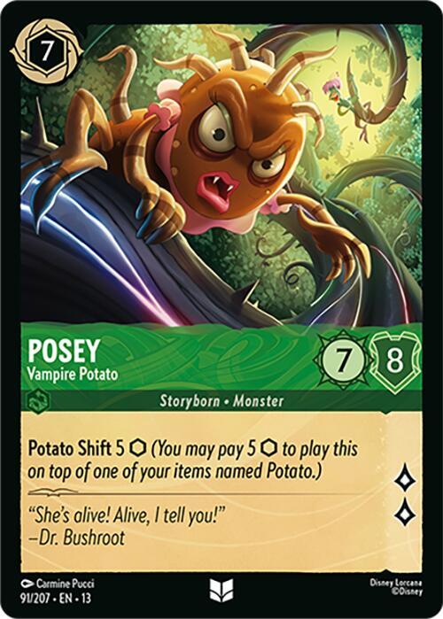 Posey, Vampire Potato 91/207 (Attack of the Vine!) 