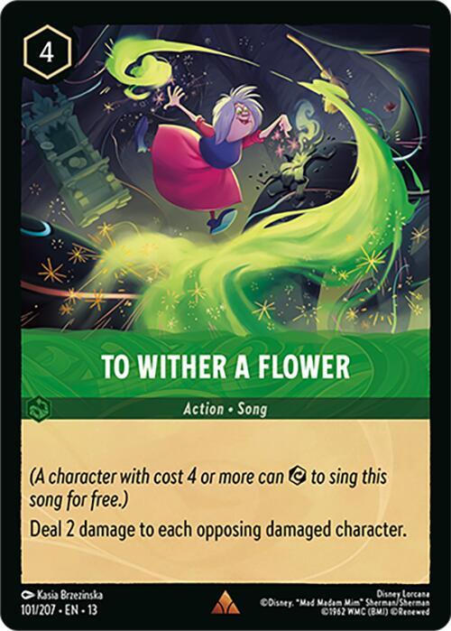 To Wither a Flower 101/207 (Attack of the Vine!) 