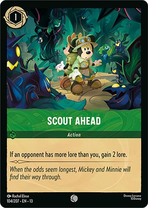 Scout Ahead 104/207 (Attack of the Vine!)  - Cold Foil