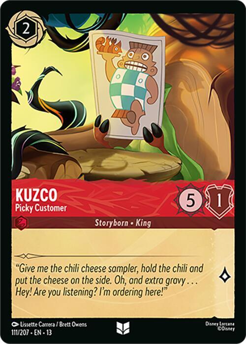 Kuzco, Picky Customer 111/207 (Attack of the Vine!) 