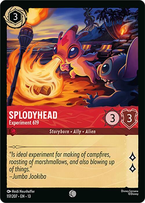 Splodyhead, Experiment 619 117/207 (Attack of the Vine!) 