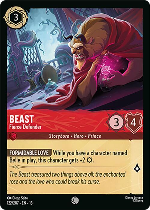 Beast, Fierce Defender 122/207 (Attack of the Vine!) 
