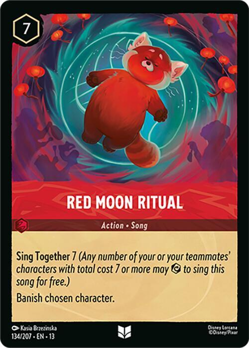 Red Moon Ritual 134/207 (Attack of the Vine!)  - Cold Foil