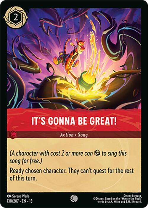 Its Gonna Be Great! 138/207 (Attack of the Vine!)  - Cold Foil