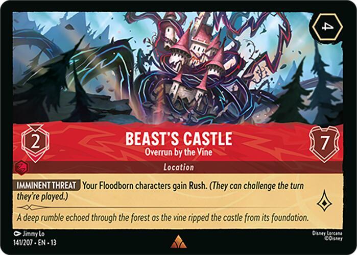 Beast's Castle, Overrun by the Vine 141/207 (Attack of the Vine!) 