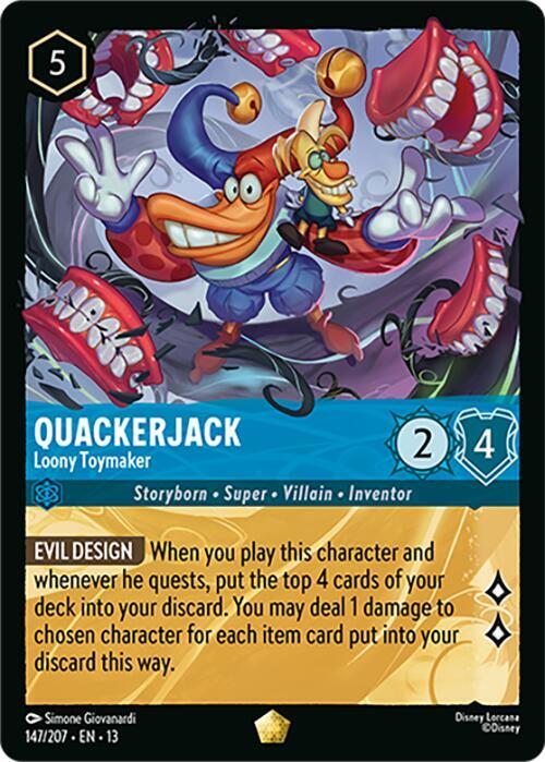 Quackerjack, Loony Toymaker 147/207 (Attack of the Vine!) 