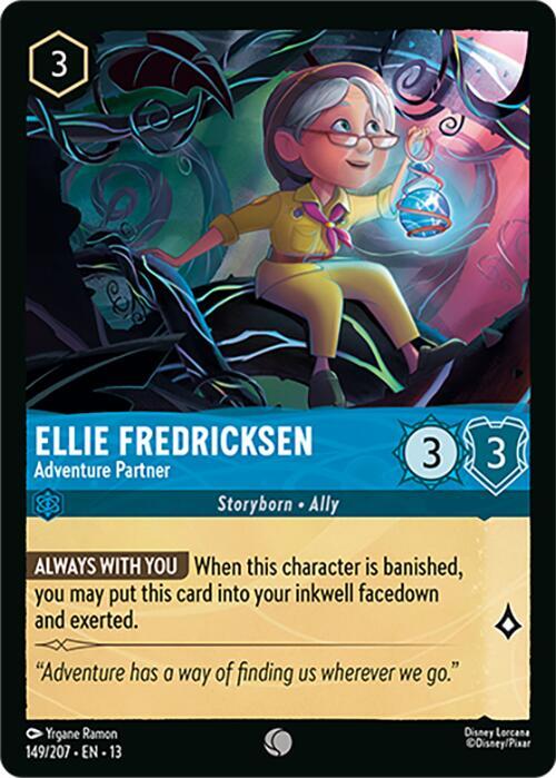Ellie Fredricksen, Adventure Partner 149/207 (Attack of the Vine!) 