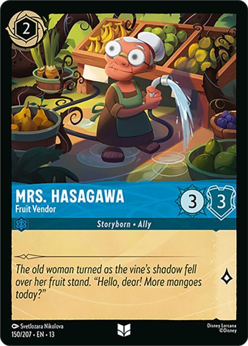 Mrs. Hasagawa, Fruit Vendor 150/207 (Attack of the Vine!) 