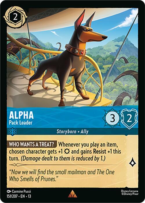 Alpha, Pack Leader 151/207 (Attack of the Vine!)  - Cold Foil