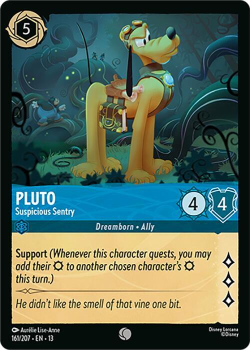 Pluto, Suspicious Sentry 161/207 (Attack of the Vine!) 