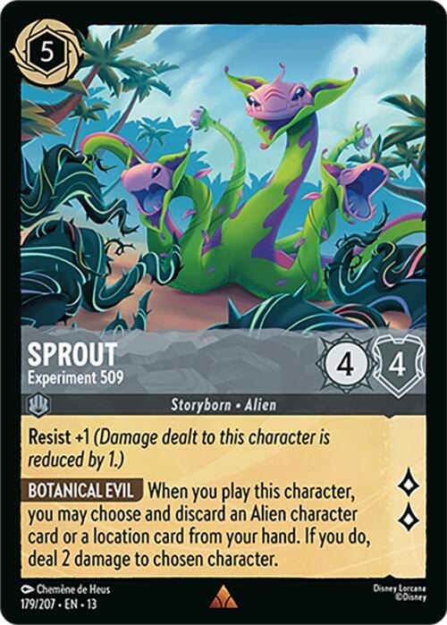 Sprout, Experiment 509 179/207 (Attack of the Vine!) 