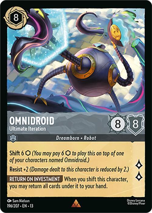 Omnidroid, Ultimate Iteration 196/207 (Attack of the Vine!)  - Cold Foil