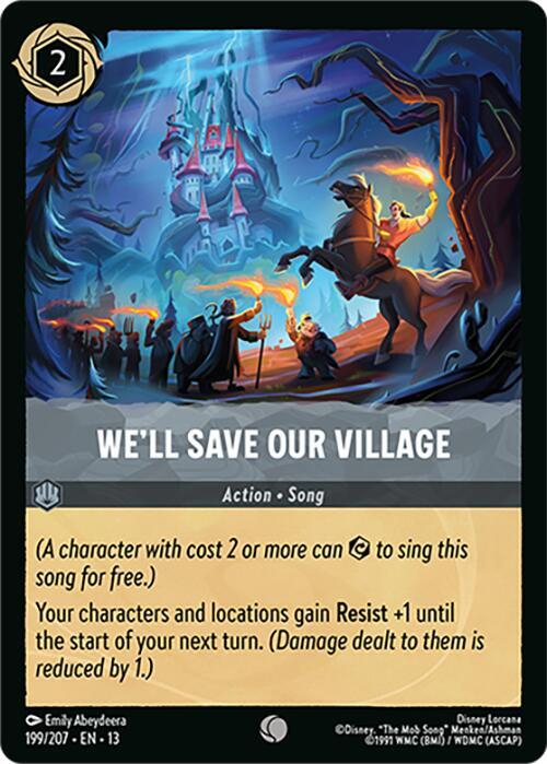 We'll Save Our Village 199/207 (Attack of the Vine!)  - Cold Foil