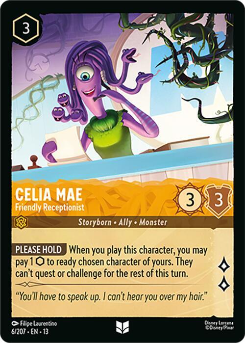 Celia Mae, Friendly Receptionist 6/207 (Attack of the Vine!) 