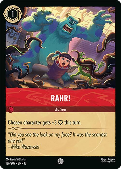 RAHR! 136/207 (Attack of the Vine!)  - Cold Foil