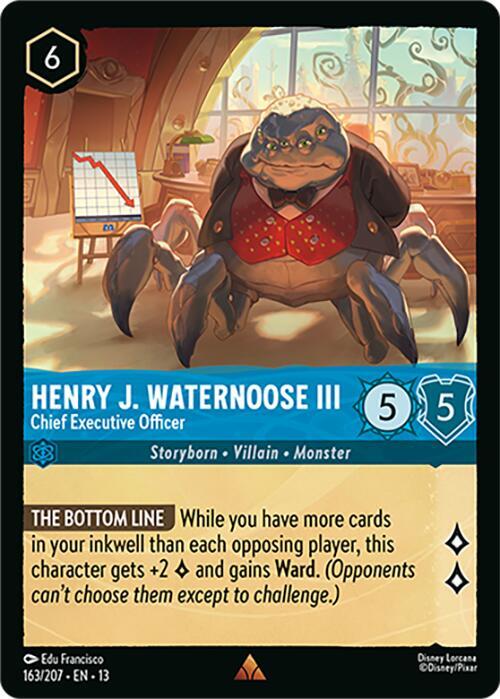 Henry J. Waternoose III, Chief Executive Officer 163/207 (Attack of the Vine!) 