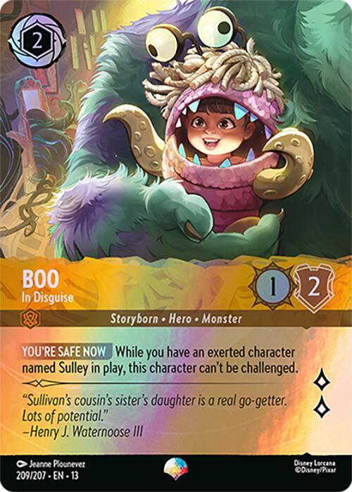 Boo, In Disguise 209/207 (Attack of the Vine!)  - Holofoil