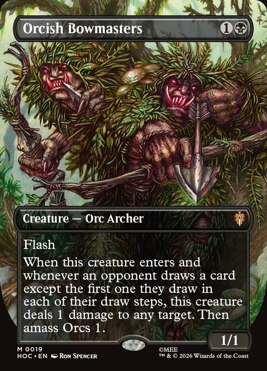 Orcish Bowmasters 19 (The Hobbit: Eternal-Legal)  - Borderless Foil