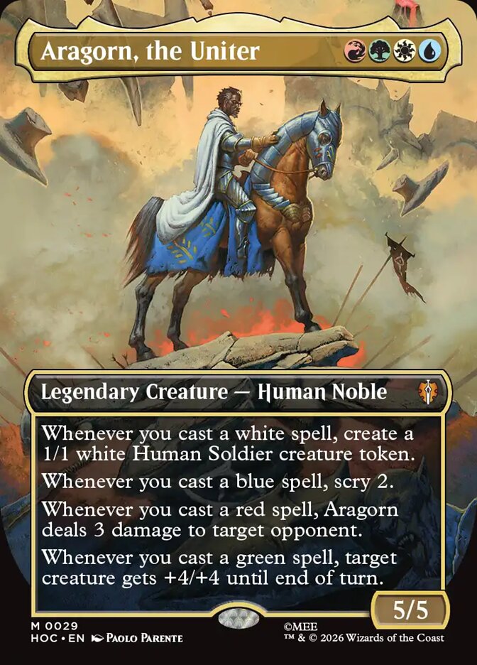 Aragorn, the Uniter 29 (The Hobbit: Eternal-Legal)  - Borderless