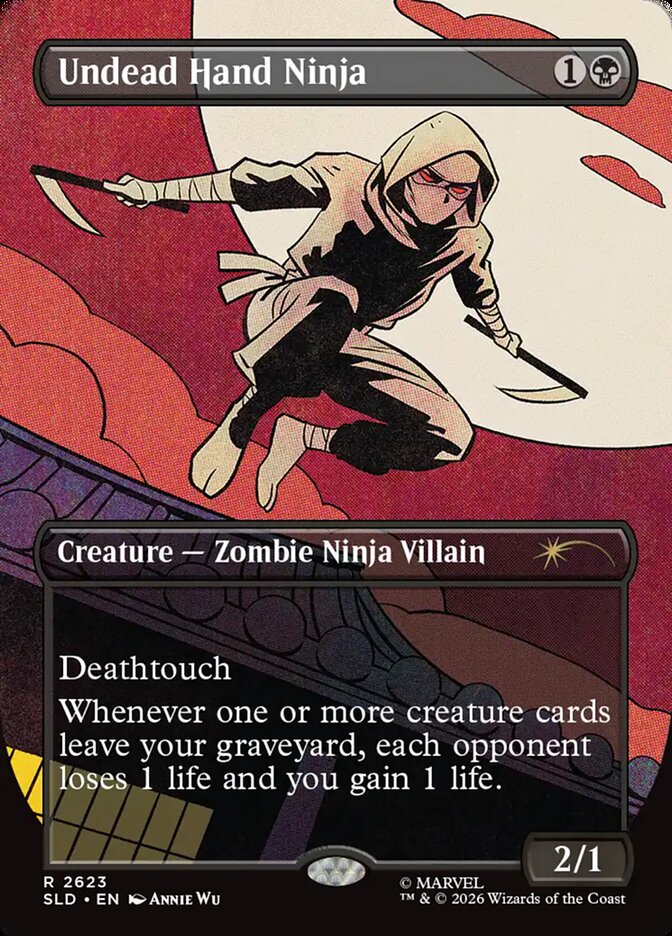 Undead Hand Ninja 2623 (Secret Lair Drop Series)  - Foil