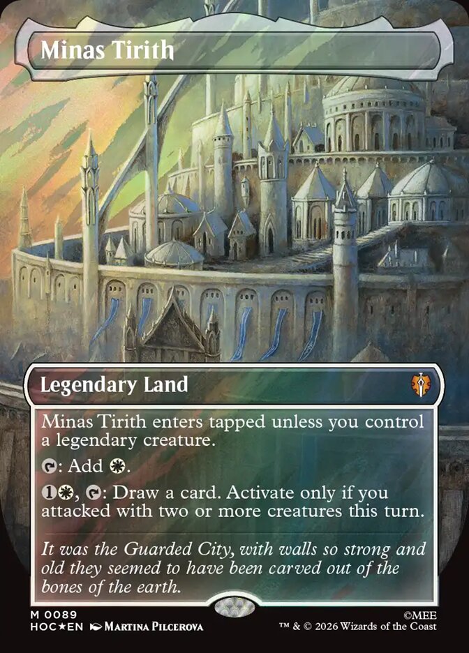 Minas Tirith 89 (The Hobbit: Eternal-Legal)  - Borderless Surge Foil