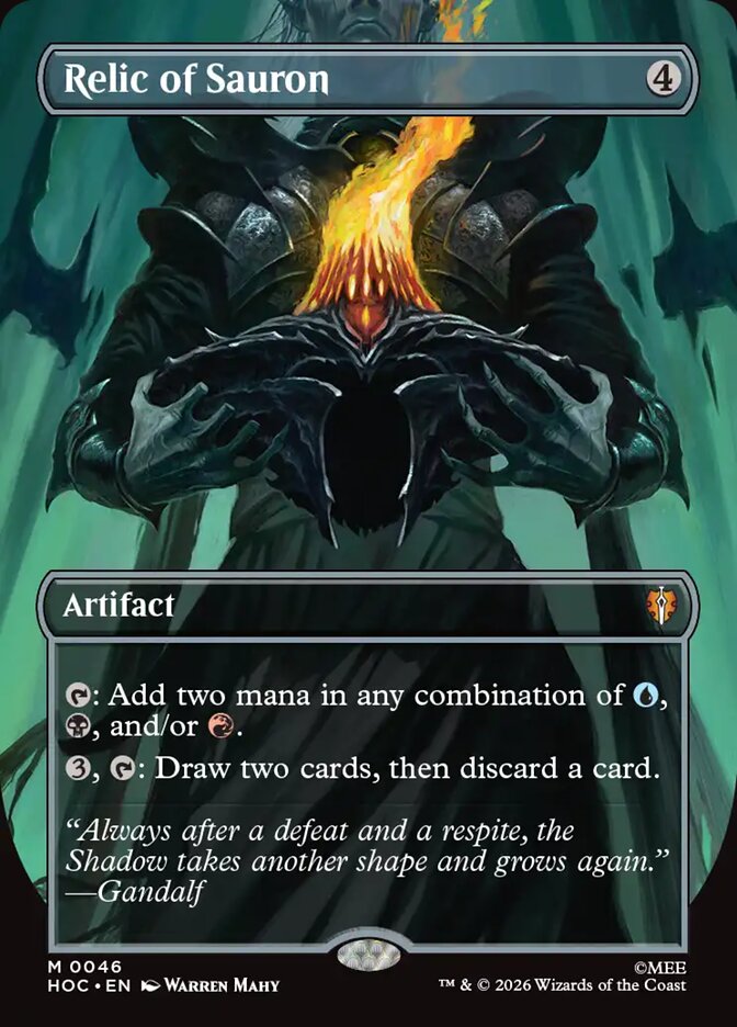 Relic of Sauron 46 (The Hobbit: Eternal-Legal)  - Borderless